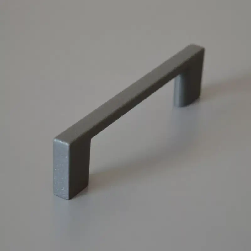 Vásárlói kedvenc 2576_160 Antrazitgrauer Metall-Möbelgriff mit 160 mm Lochabstand
