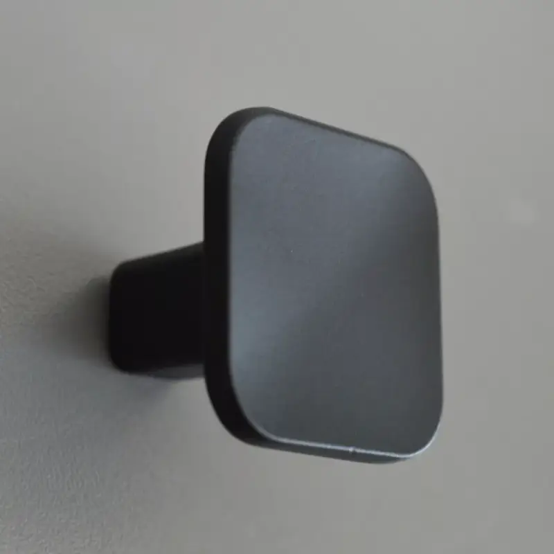 Olcsó SCOOP Metall-Möbelknopf, matt schwarz