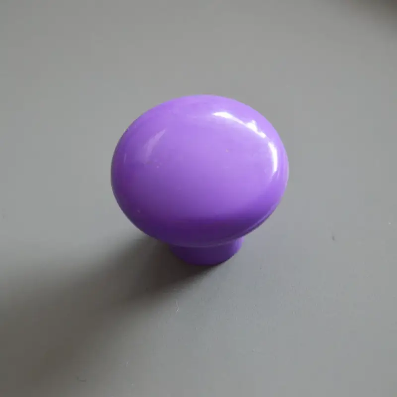 Kunststoff-Möbelknopf, Hellviolett farben Legkelendőbb