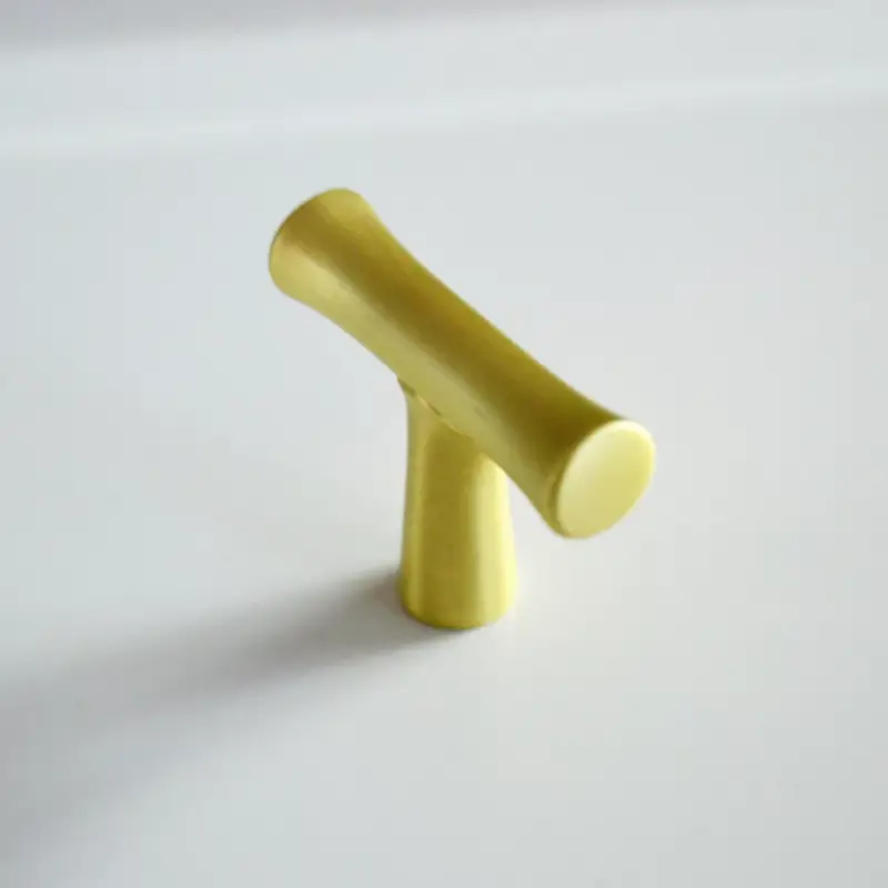 BAMBOO T, Metall-Möbelknopf in Mattgold Akciós ár