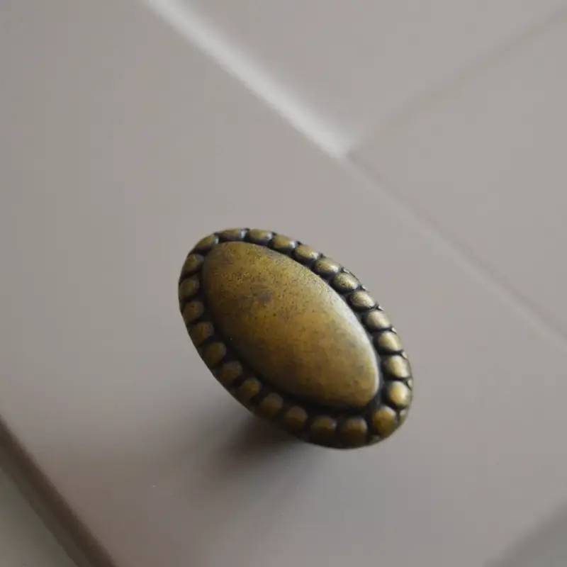 Szuper ajánlat Klassischer Möbelgriff, goldfarbener Möbelknopf aus Metall