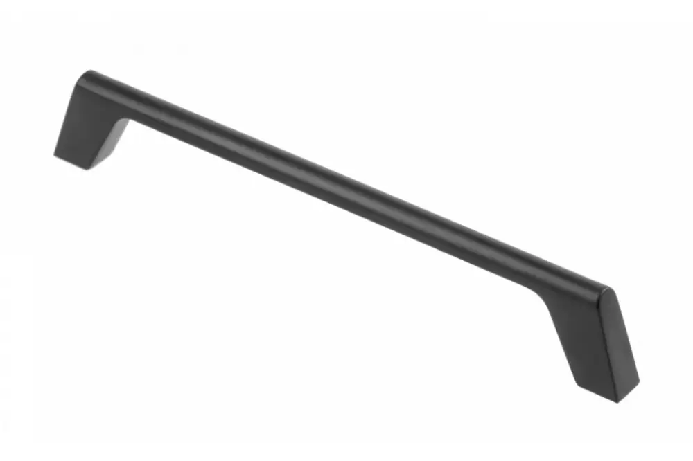 OCTAVIO_12820M, Metall-Möbelgriff 128 mm Lochabstand, matt schwarz Ne maradj le
