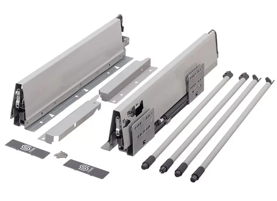 Biztonságos vásárlás StrongBox H204/350 grau, mit verdeckter Dämpfung