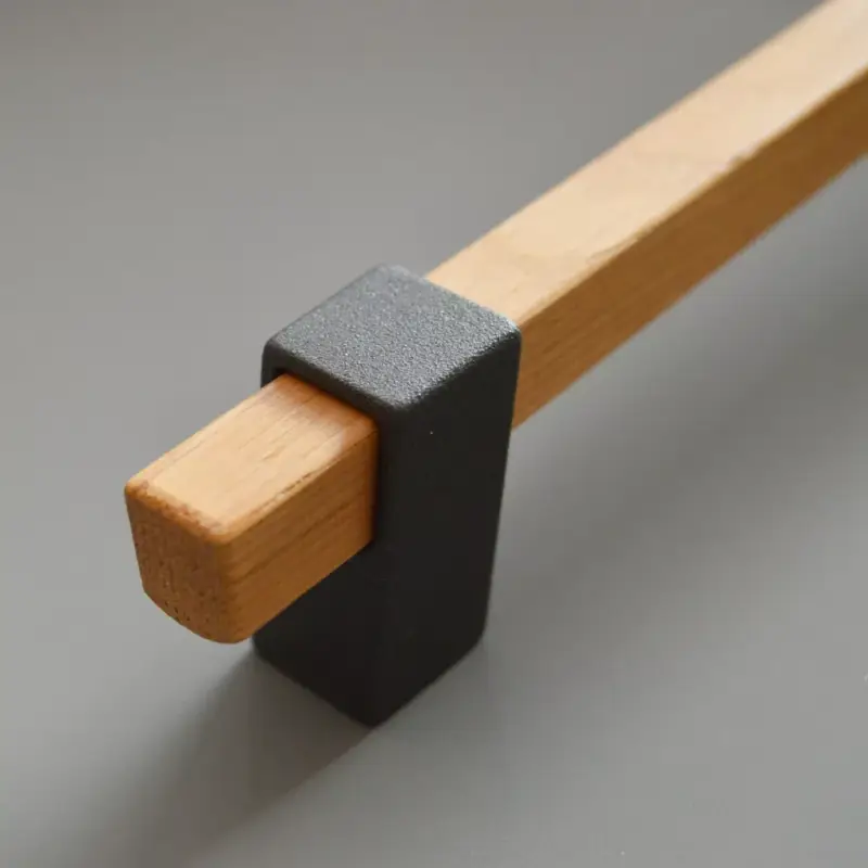 BEAM Antracit , Metall lackierter Eichenmöbelgriff, 192 mm Bohrungsabstand Kedvezmény