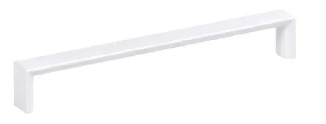 Nézd meg most 2389_192_FEH, Weiß lackiert, Metall-Möbelgriff mit 192 mm Lochabstand