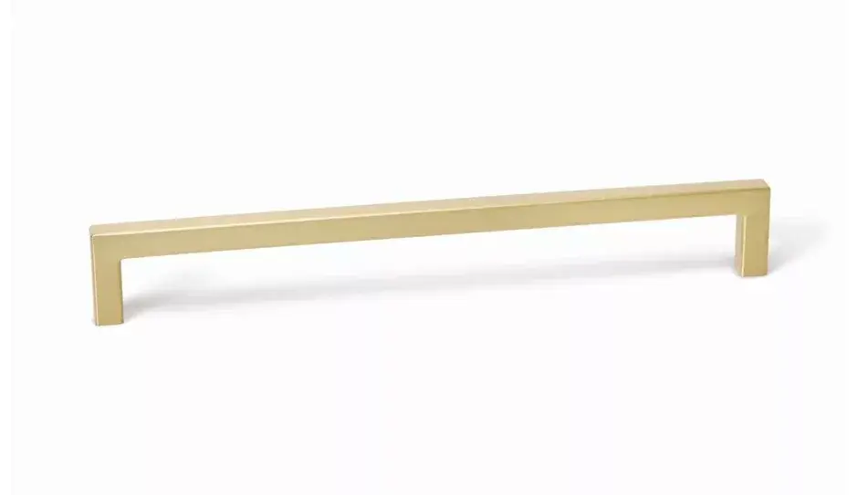 VIEFE U - Metall-Möbelgriff, messingfarben gebürstet, Bohrung 160 mm Vásárlói kedvenc