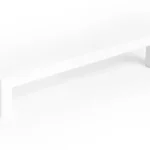 VIEFE U - Metall-Möbelgriff, Farbe Weiss, Bohrung 320 mm Ne maradj le