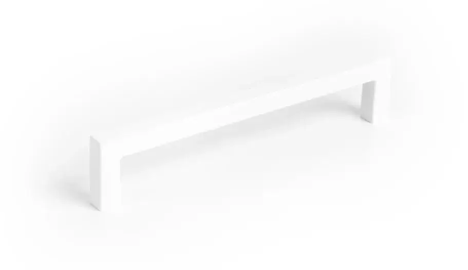 VIEFE U - Metall-Möbelgriff, Farbe Weiss, Bohrung 320 mm Ne maradj le