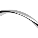 Újdonság PIOMBINA Möbelgriff aus Metall, Farbe Chrom glänzend, Bohrung 96 mm