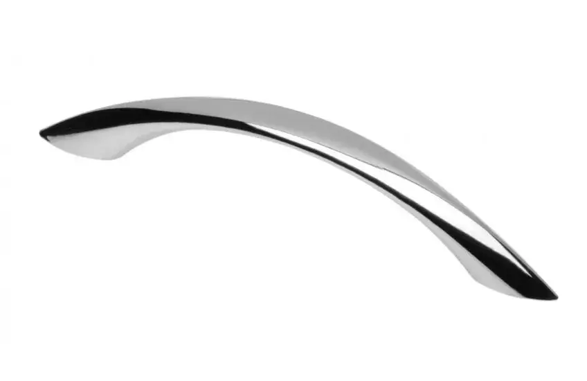 Újdonság PIOMBINA Möbelgriff aus Metall, Farbe Chrom glänzend, Bohrung 96 mm