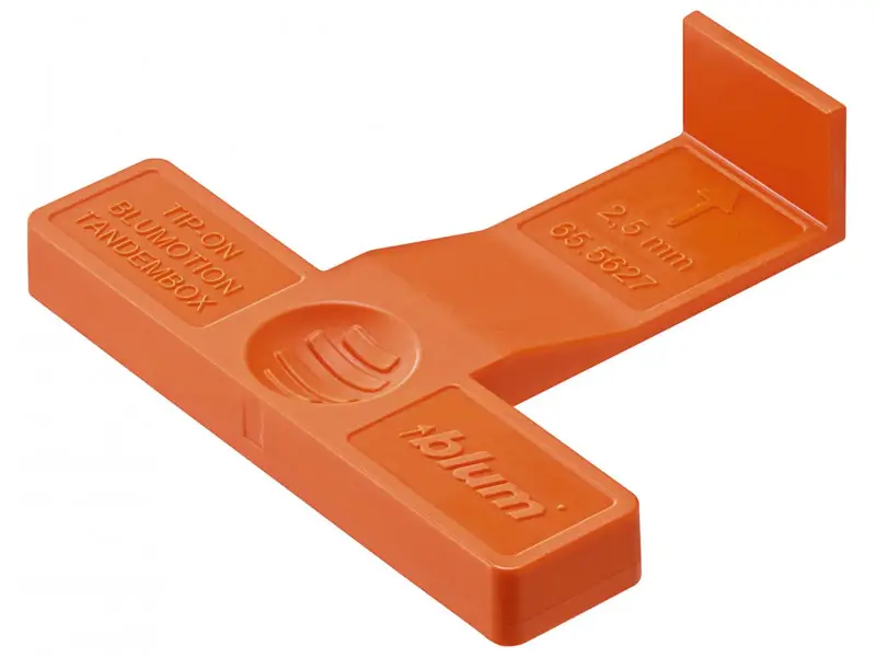 BLUM TIP-ON-BLUMOTION sablon 65.5627 beállító sablon 2,5mm Azonnal elérhető