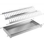 Tányércsepegtetö 500-as korp. 430/480-ig állítható inox Biztonságos fizetés