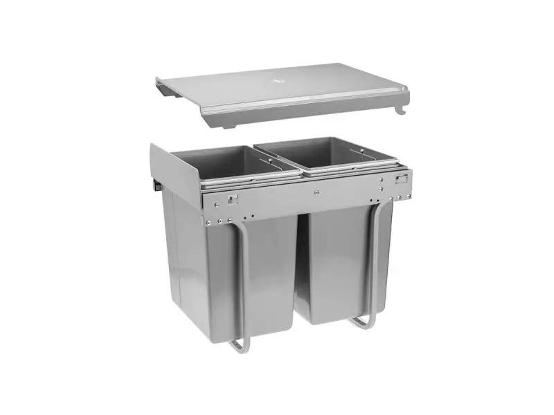 Árengedmény Hulladéktároló 2x15l 450mm szü