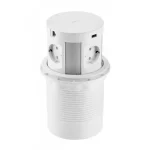 Elosztó COMFORT PLUS, D120mm, 4x 230V sch, 2x USB-A, 2x RJ45, indukciós töltő, 1,5m kábellel, feh Outlet