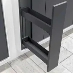 Legjobb ár Kesseböhmer K-Line No.15 3D-x vasalat szett tálcákkal 150 mm antracit