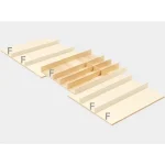 Kesseböhmer Fineline LiniQ evőeszköz betét 1000-1200x500-as fiókba tölgy Gyors kiszállítás