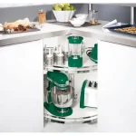 Kesseböhmer Revo 90° tálca szett 800mm ARENAplus classic Chrome/Icewhite 2 polcos Rendeld meg most