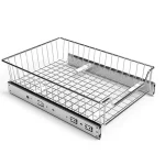 Kihagyhatatlan ajánlat Rácskosár fékes 500/130 ezüst-króm PRESTIGE-STRONG W-2202B-500