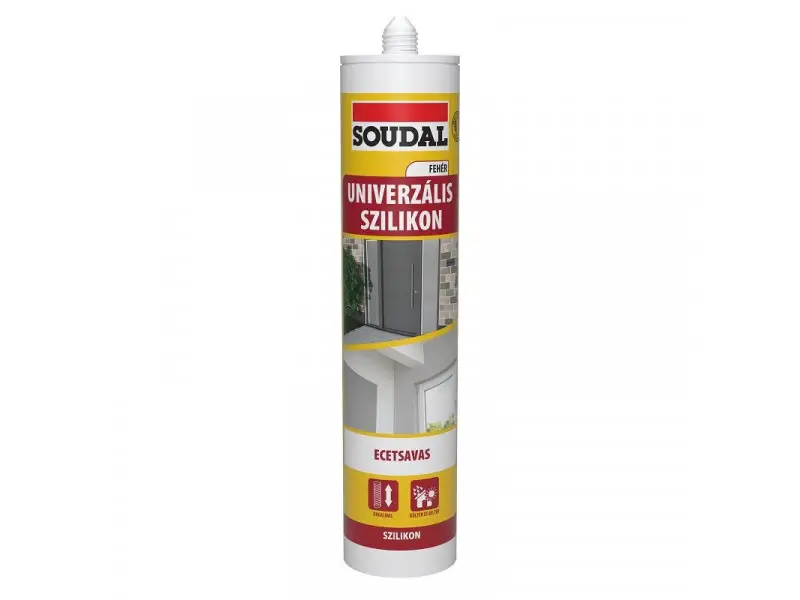 Kihagyhatatlan ajánlat SOUDAL Univerzalis szilikon feket.280