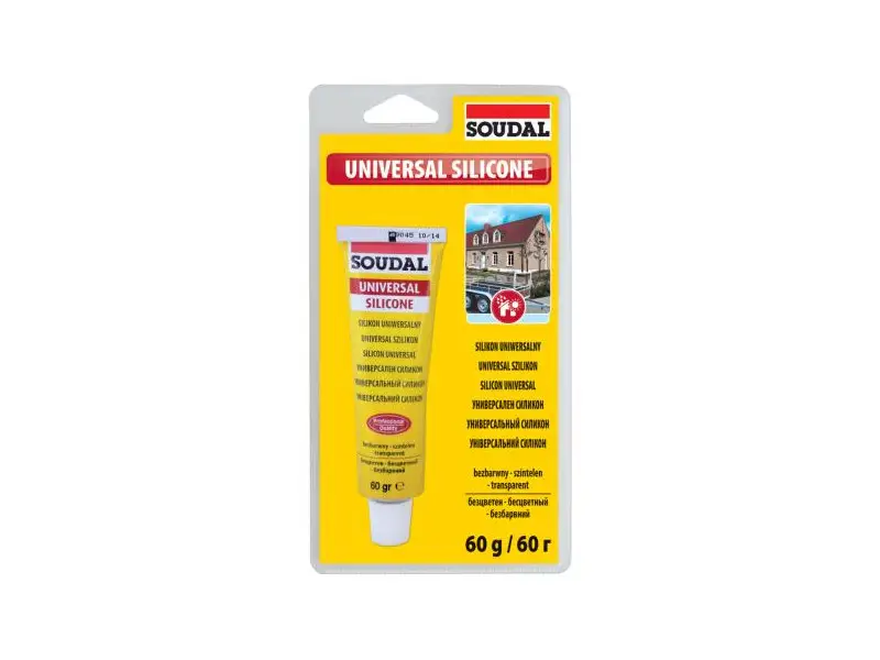 SOUDAL Univerzális szilikon trans. bliszt 60g Expressz kézbesítés