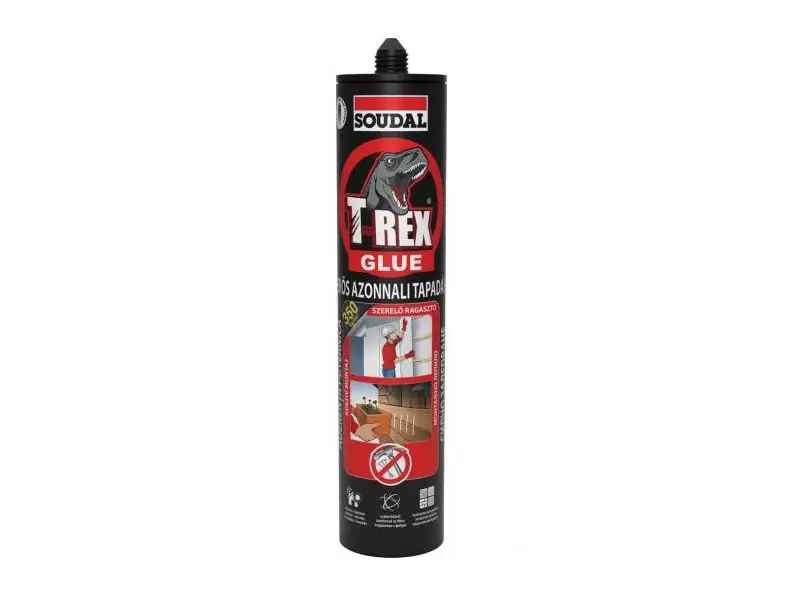 Árcsökkenés SOUDAL T-REXLILA 380g Szerelőragasztó