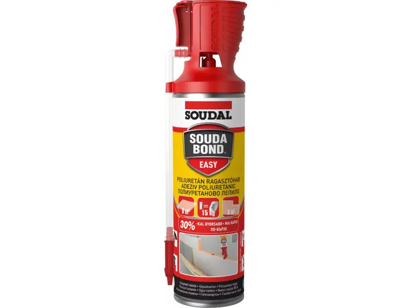 SOUDAL SOUDA BOND EASY Ragasztóhab 500ml Expressz szállítás