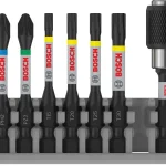 BOSCH Pro Bithegy készlet 7részes 50mm + tartó Gyors szállítás