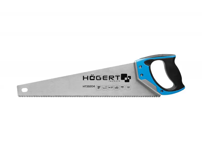 Kézi fűrész 450 mm, 7 TPI, háromoldalas borotvafog Olcsóbb