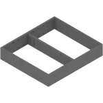 Korlátozott ajánlat BLUM AMBIA-LINE Keret, a LEGRABOX/MERIVOBOX Fa Fiók, Acél, NH=300 mm, Szélesség=242 mm