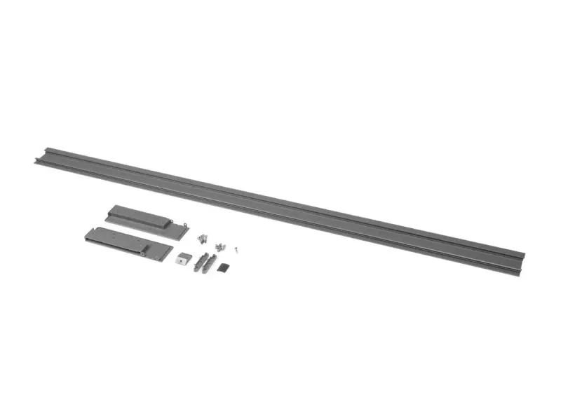 AXIS PRO GLASS belső fiók szett előlap + rögzítő, üvegfronthoz, Antracit - Több méretben Árcsökkenés