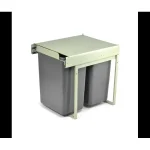 REJS szemetes JC602 400-as H=440, 2x20L, előlaprögz. nélkül Kedvezményes ár