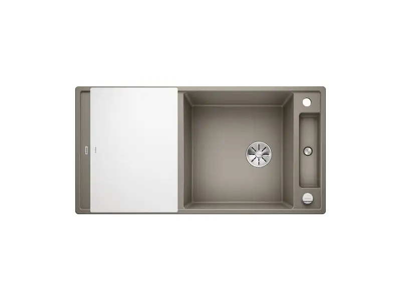 Vedd meg online BLANCO AXIA III XL 6 S Silgranit, üveg vágólappal, excenterrel - Különböző színekben