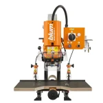 Expressz szállítás BLUM MINIPRESS P Fúró és vasalatbepréselő gép, függőleges fúrás, 230 V/50 Hz, Elszívó csatlakozó