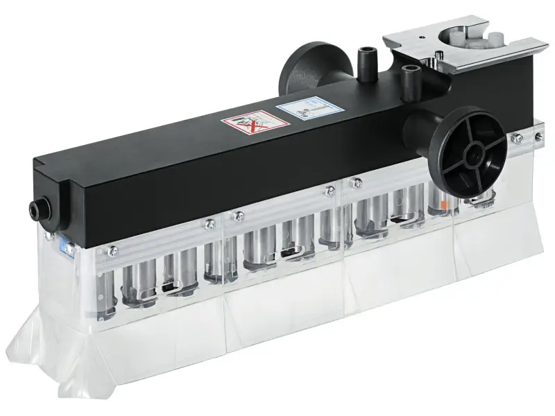 Legnépszerűbb BLUM Fúrófej MINIPRESS PRO, MINIPRESS top, PRO-CENTER, orsószám 11, gyorsszerelő tokmánnyal, Elől