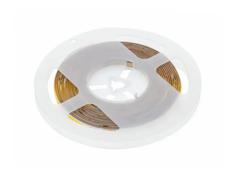Led szalag COB folytonos 12 V 8,5 W/320 LED/m meleg fehér2700K 5 méter Árengedmény