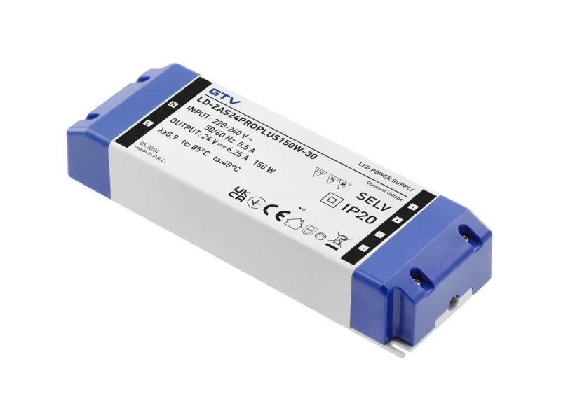 Legkelendőbb LED trafó PRO 220/12V IP20 150W - 205x71x35 mm