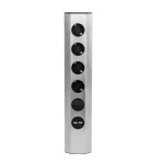 Bachmann univerzális sarokdugaljsor CASIA 4x230V+kapcsoló+2db USB Bestseller