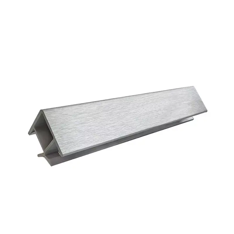 Lábazatsarok 90° H: 150mm Szálcsiszolt alu 2620L Expressz kézbesítés
