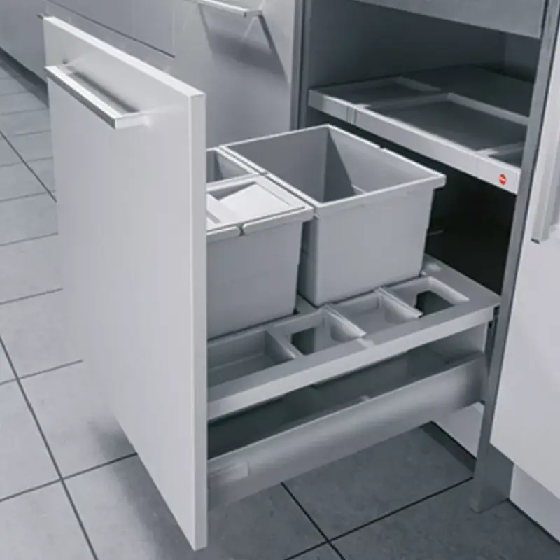 Akciós ár Hulladékgyűjtő szelektív Separato-K 500mm 1x18L+2x8L Hailo