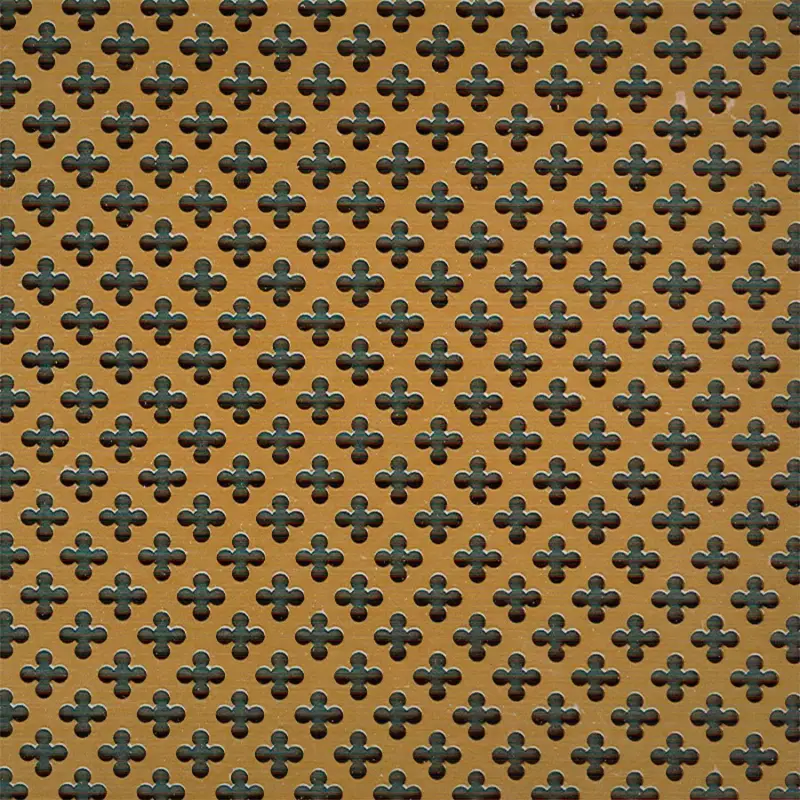 Biztonságos vásárlás Perforált lemez BAL 02 Bronz 1000x500mm