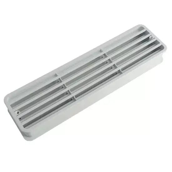 Ajtó Szellőzőrács Fehér műanyag 300x70mm Korlátozott ajánlat