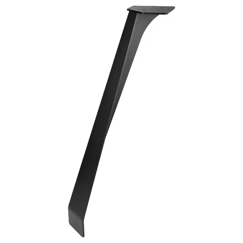 Asztalláb MILADESIGN Ferde Fekete ET N72110 710mm 2db/grn Prémium