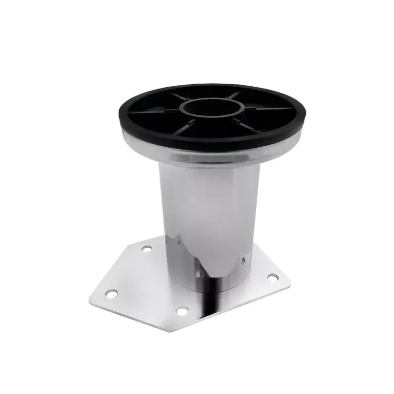 Szekrényláb D42 - 80mm Króm Kiárusítás