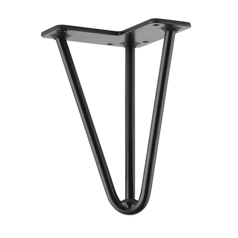 Szuper ajánlat Asztalláb Drót 175mm Fekete STRONG 4db/grn
