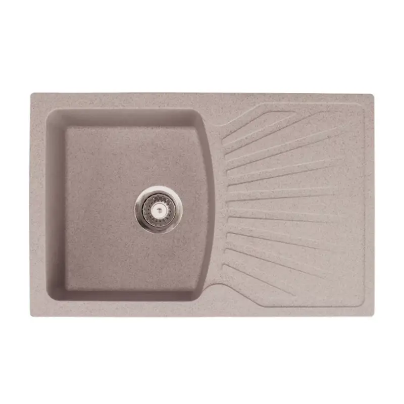 Nézd meg most Quadro Plus XGranit Bézs mosogató 770x500/190mm 137412