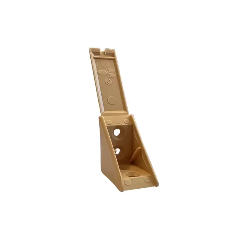 Alacsony ár Polcrögzítő 30x30 mm Bükk drappbarna műa.