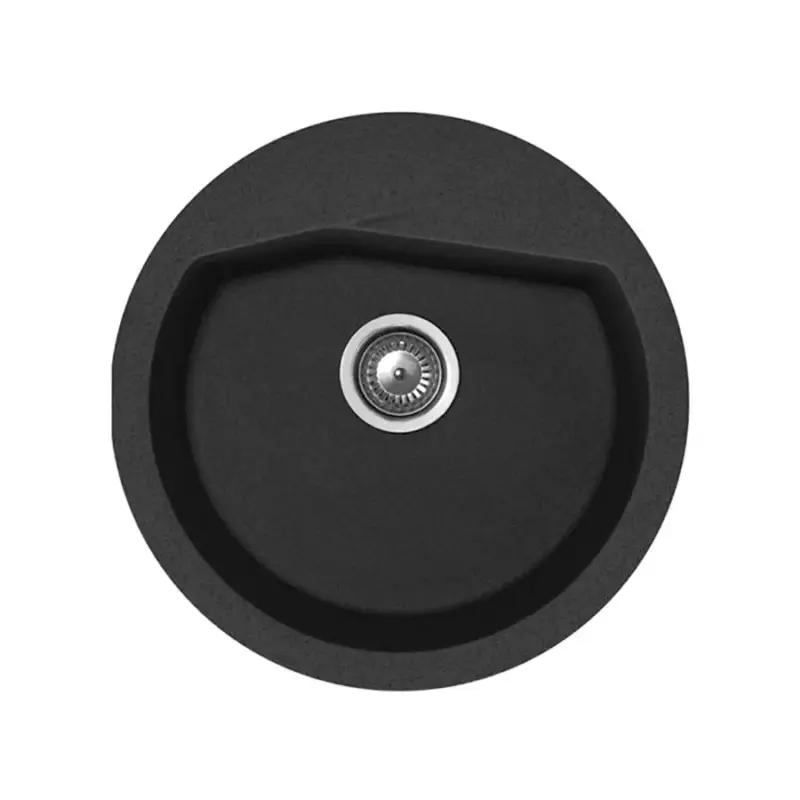Expressz szállítás Vesta XGranit Fekete mosogató 520x600/190mm 188611