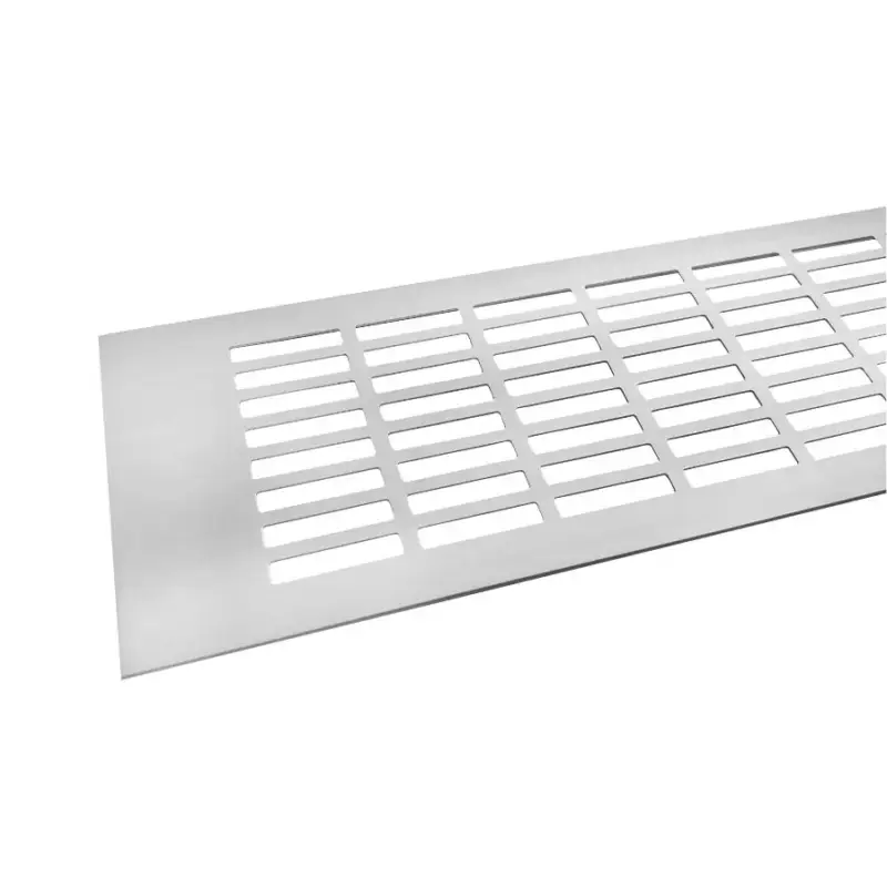 Szellőzőrács 130x1000mm Alu elox Biztonságos fizetés