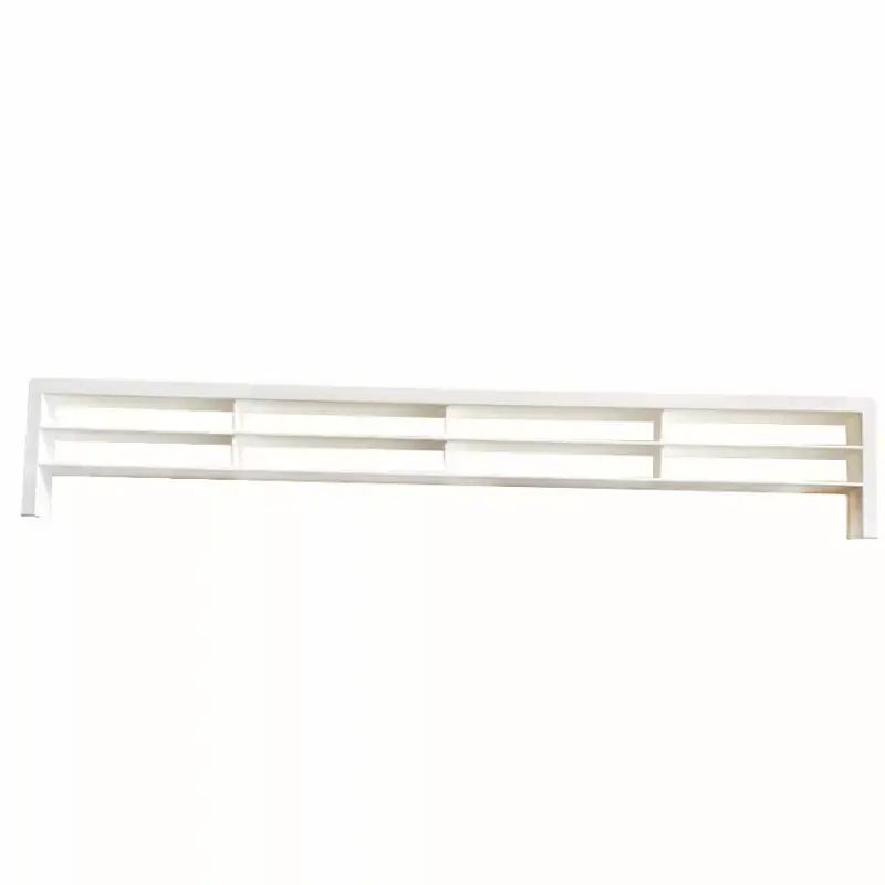 Különleges ajánlat Szellőzőrács 449 lábazatelembe építhető 390x65x18mm Fehér