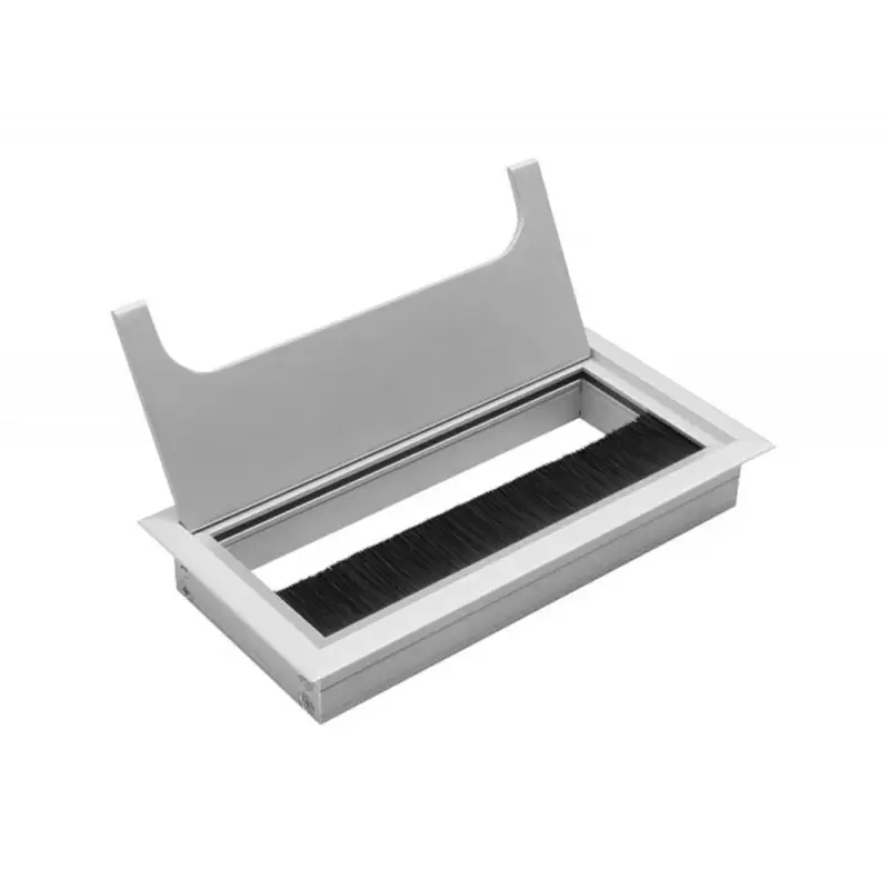 Ne maradj le Kábelkivezető Fém 80x160mm Elox-Alu